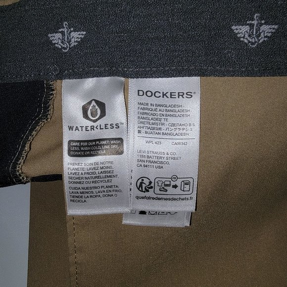 Dockers Men's Signature Comfort Waistband Pants Size 36W x 32L Harvest Gold - Picture 7 of 12